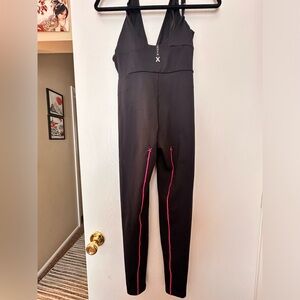 Savage x Fenty Rhianna Hotline black jumpsuit sz M